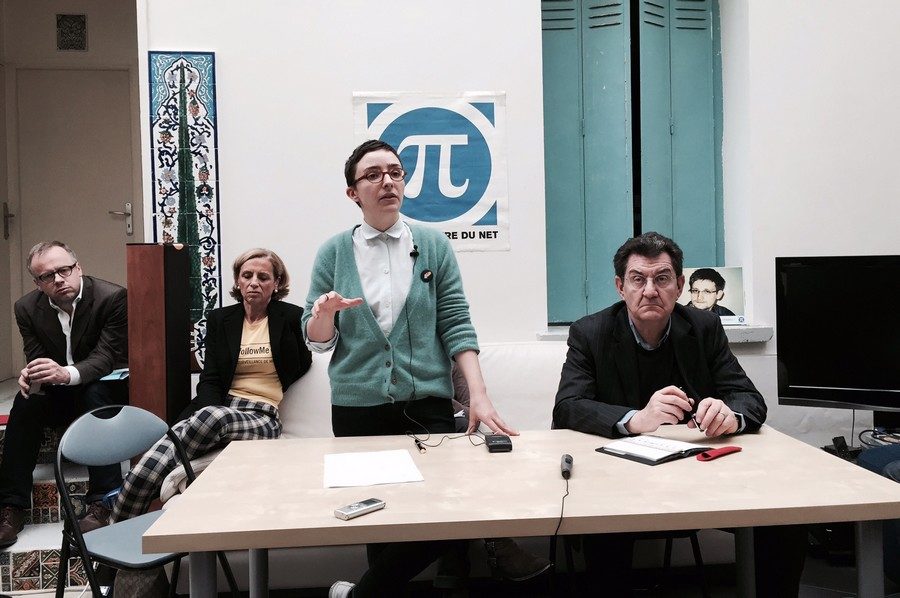 Ce matin, 26 mars, à la Quadrature du Net