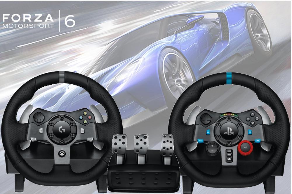 E3 2015 : Logitech G920 et G29, des volants pour les fans de simulation auto