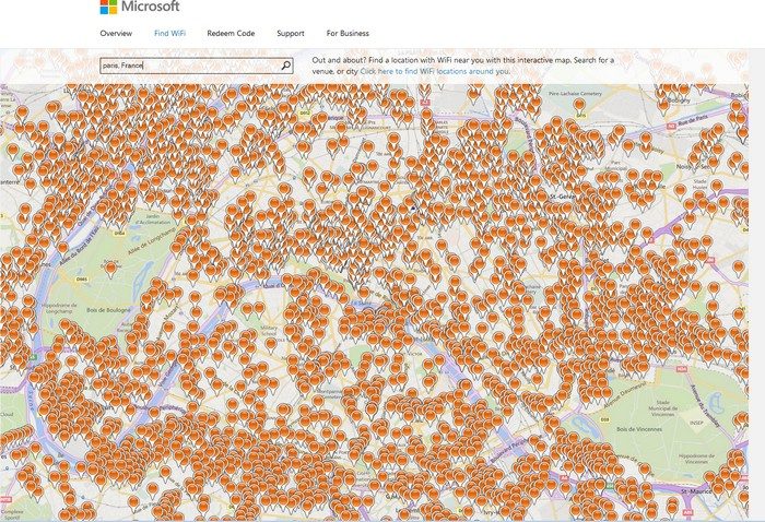 A Paris, les utilisateurs du service n'auront pas trop de mal à trouver un hotspot&nbsp;!