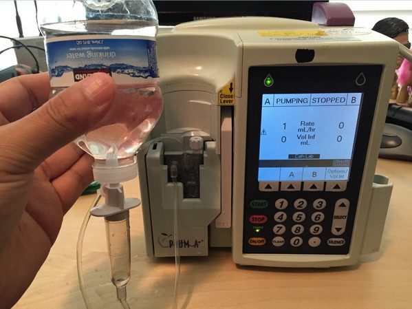 Cette pompe peut administer  le coup fatal .