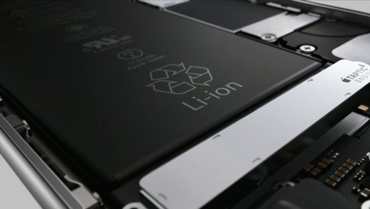 La batterie de l'iPhone 6s a une capacité inférieure à celle de l'iPhone 6