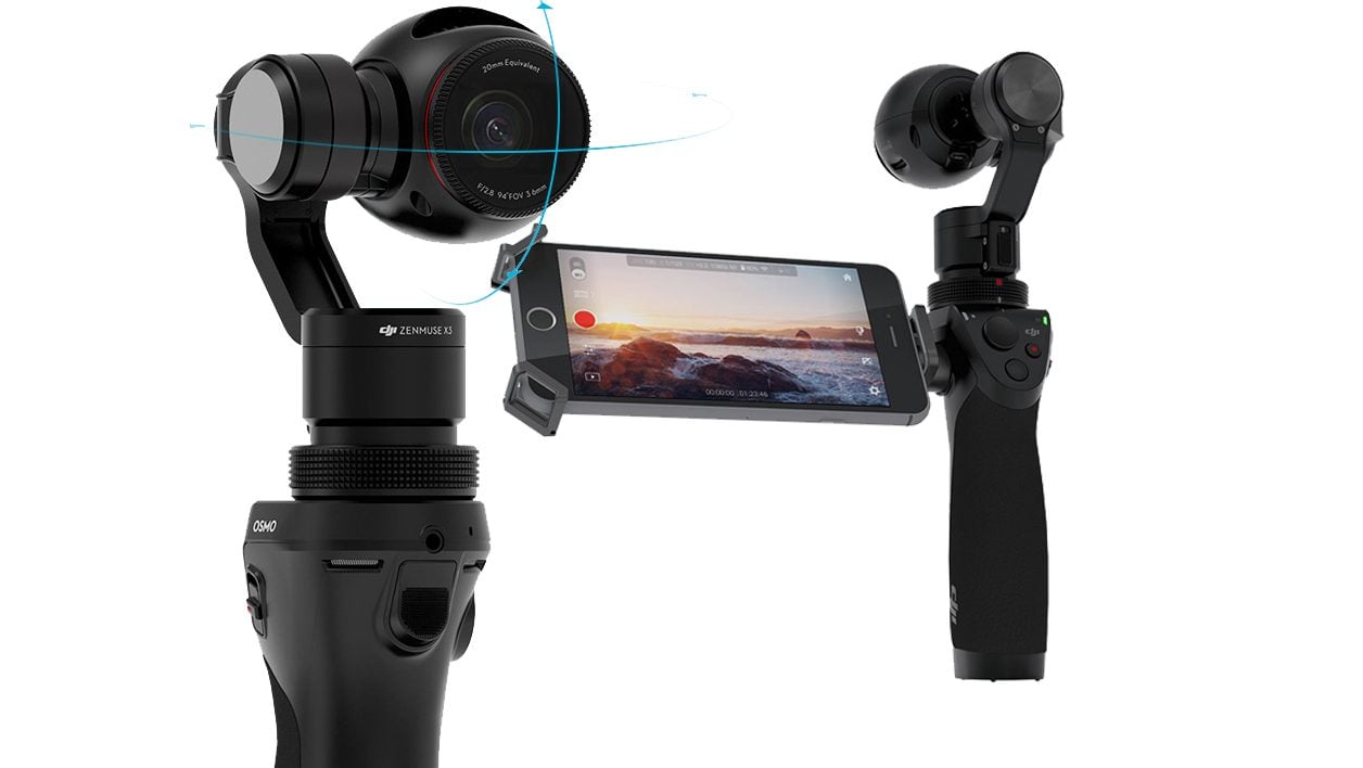 DJI Osmo, la mini caméra stabilisée pour filmer en 4K