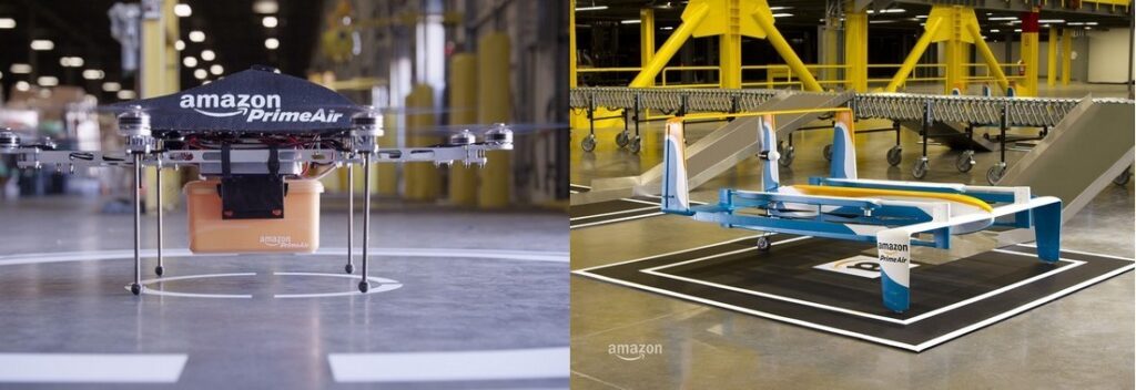 Amazon présente une nouvelle version de son drone de livraison