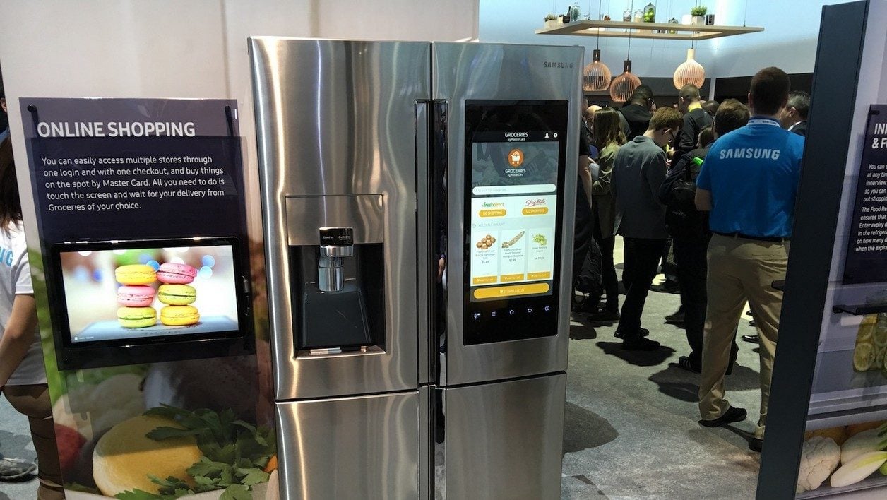 Vidéo : premières images du frigo connecté de Samsung