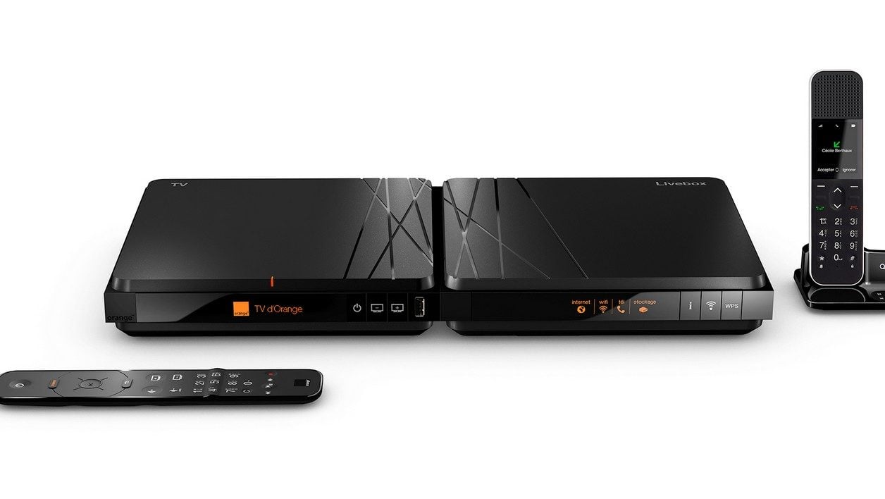 Box internet TV - Orange Livebox - Intégration caméra espion