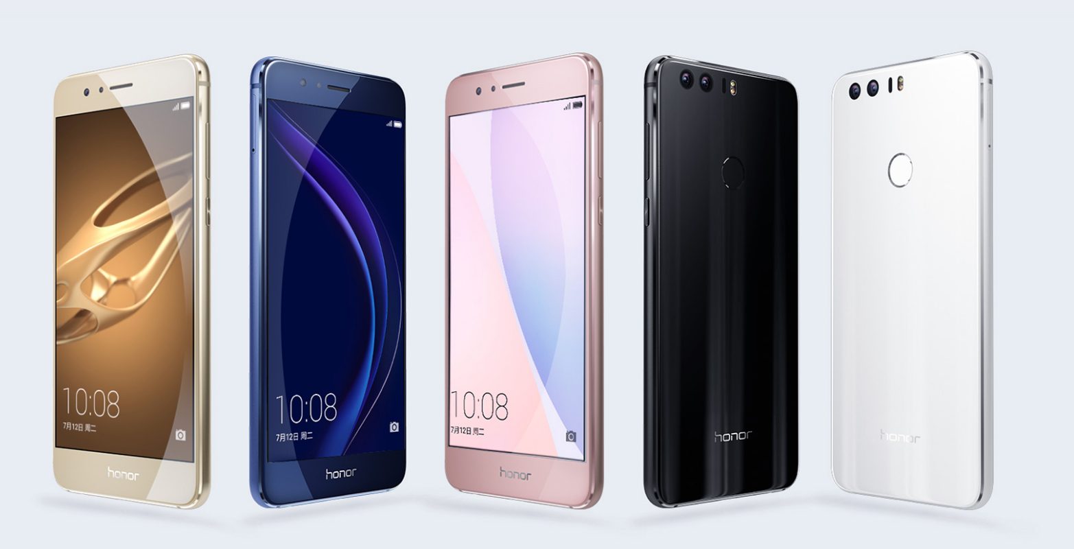 Les cinq déclinaisons du Honor 8