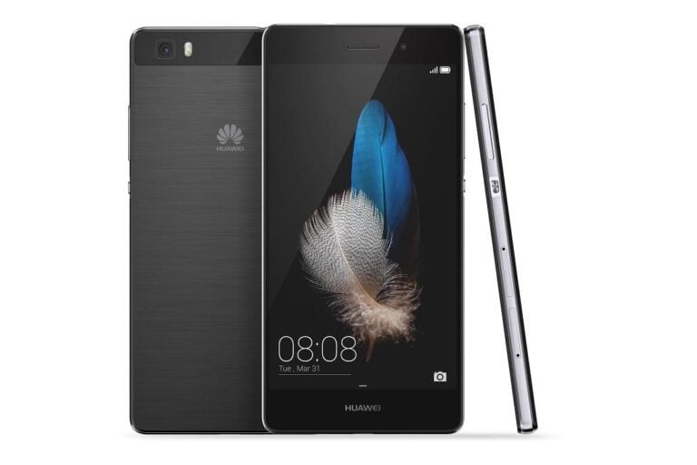 Moex Cover Alpha Ultra-sottile Per Huawei P8 Lite 2015 - Custodia Rigida In Plastica E TPU, Anti Graffio, Blu Scuro Metallico - 3