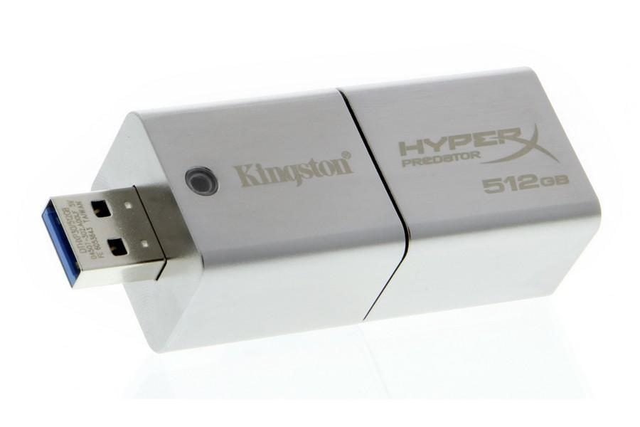 Test de la gigantesque clé USB 3.0 de 512 Go signée Kingston