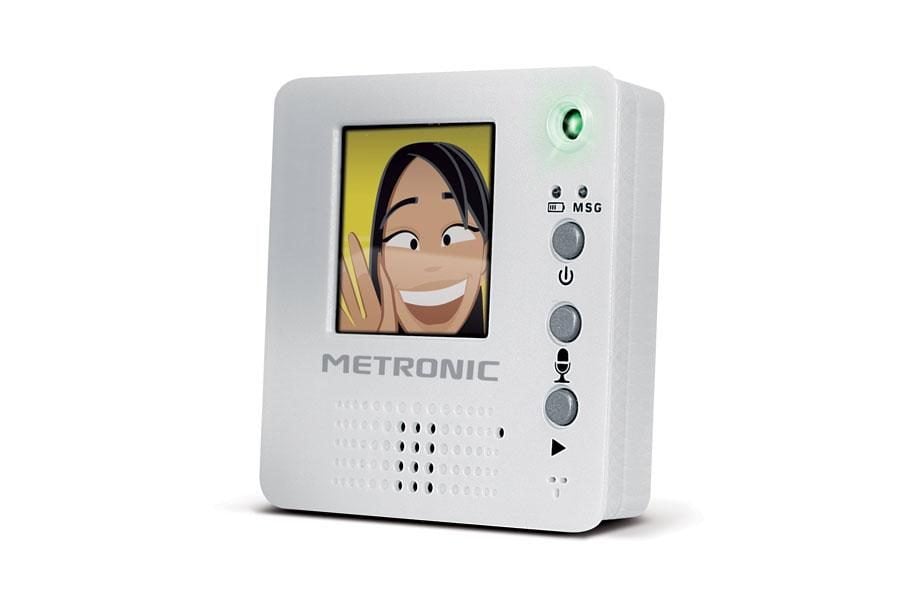 Test Metronic Mémo Frigo : laissez des messages vidéo sur le frigo
