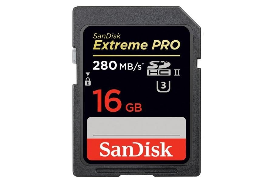SanDisk SanDisk Extreme PRO UHS-II 16 Go - Fiche technique 