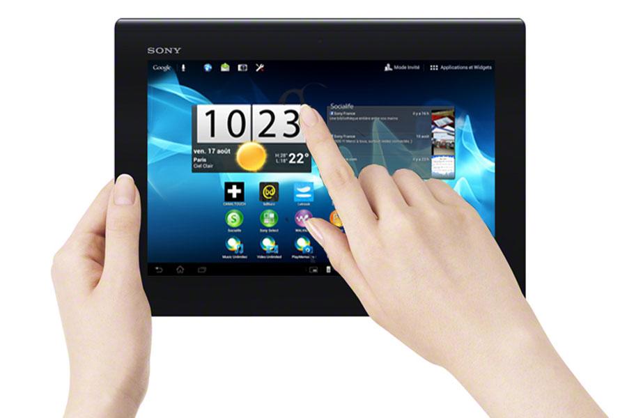 Test Sony Xperia Tablet S - Les Numériques