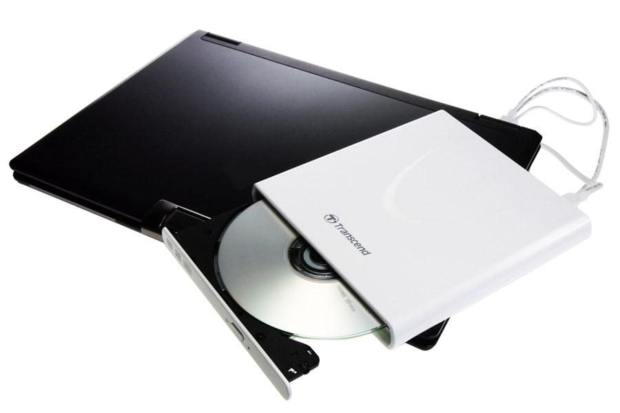 Graveur DVD externe TRANSCEND TS8XDVDSK noir, 8X - Super U, Hyper U, U  Express 
