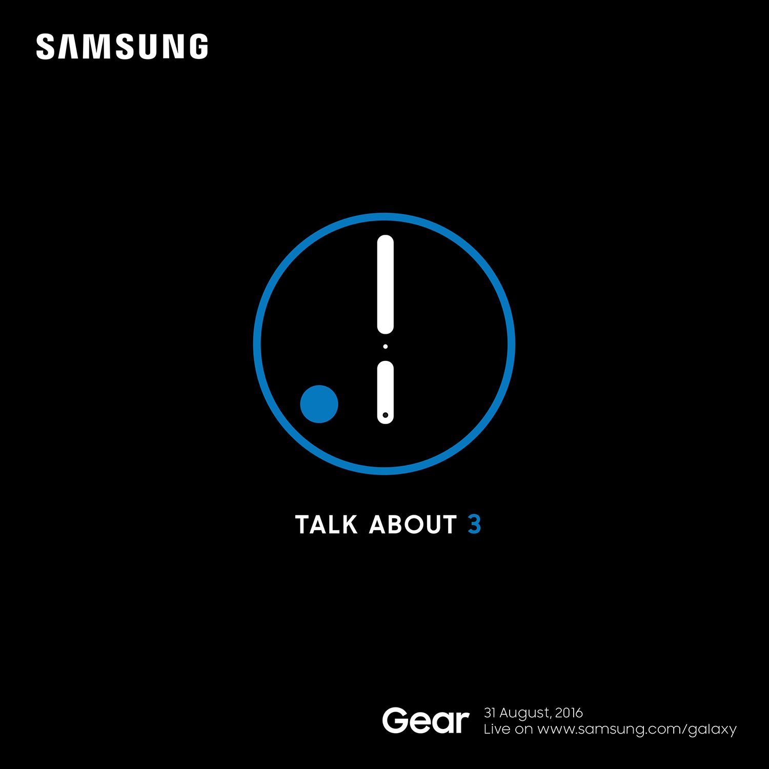 Invitation Samsung pour l'IFA 2016