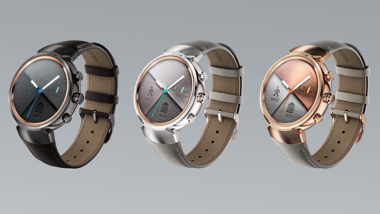 Les trois déclinaisons de la ZenWatch 3