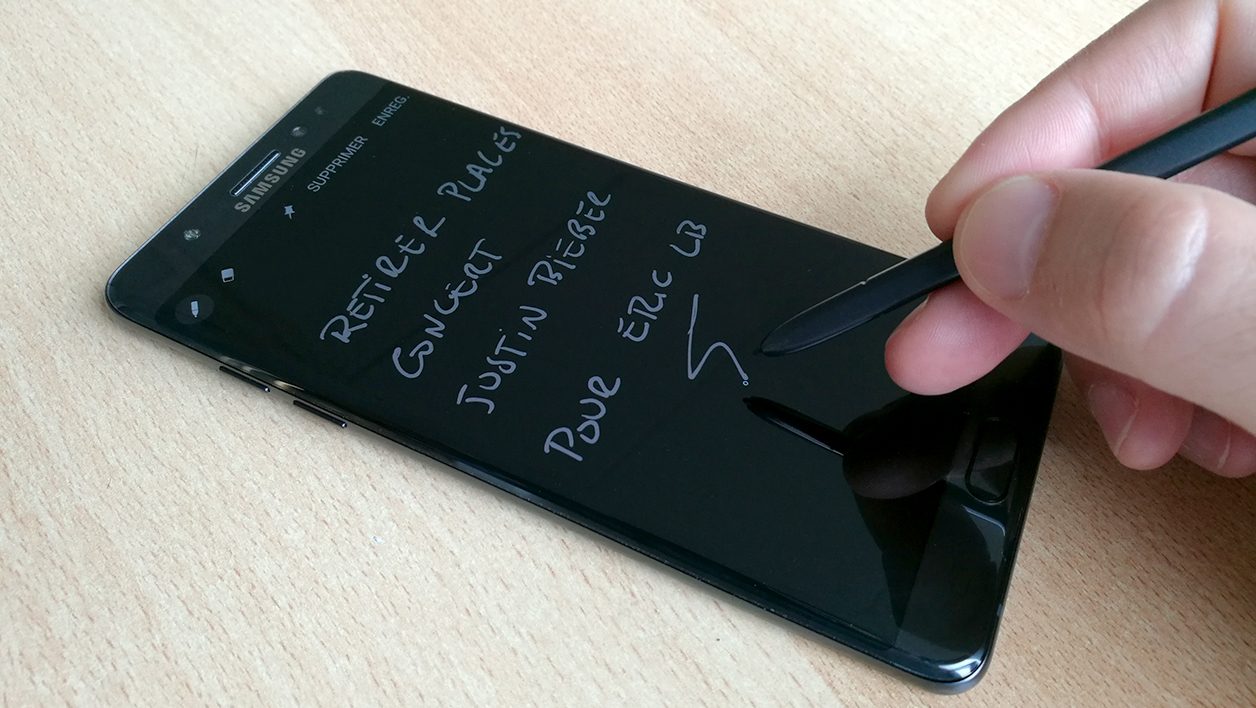 Le Samsung Galaxy Note 7