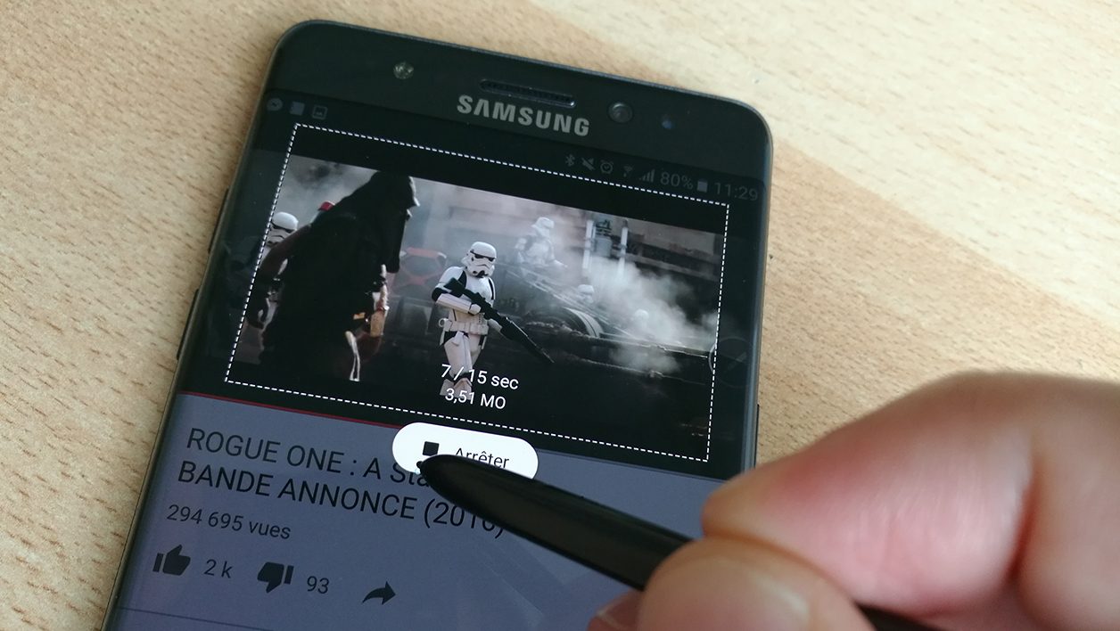 Le Samsung Galaxy Note 7