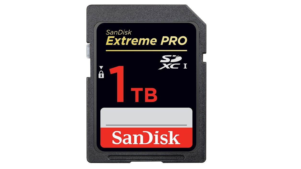 Sandisk vient de dévoiler la première carte mémoire SDXC de 1 To