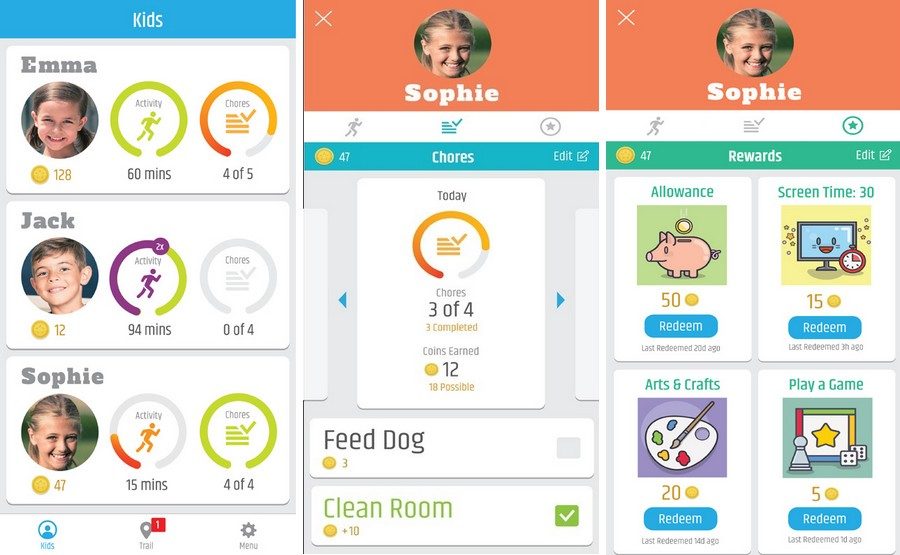 Vivofit jr appli mobile