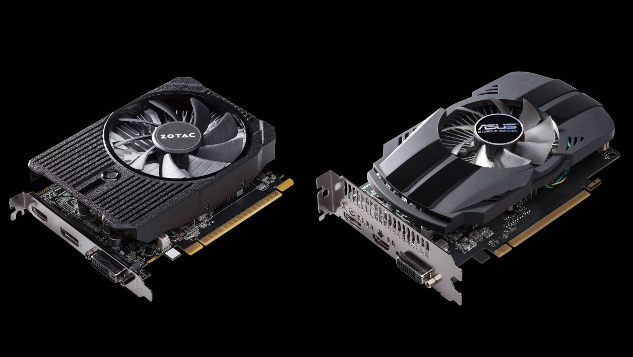 Asus et Zotac GeForce GTX 1050 et 1050 Ti