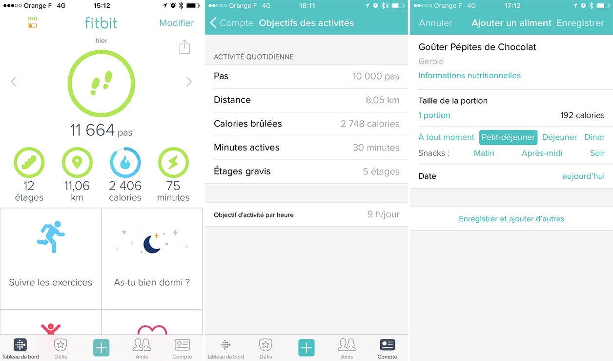 Application Fitbit
