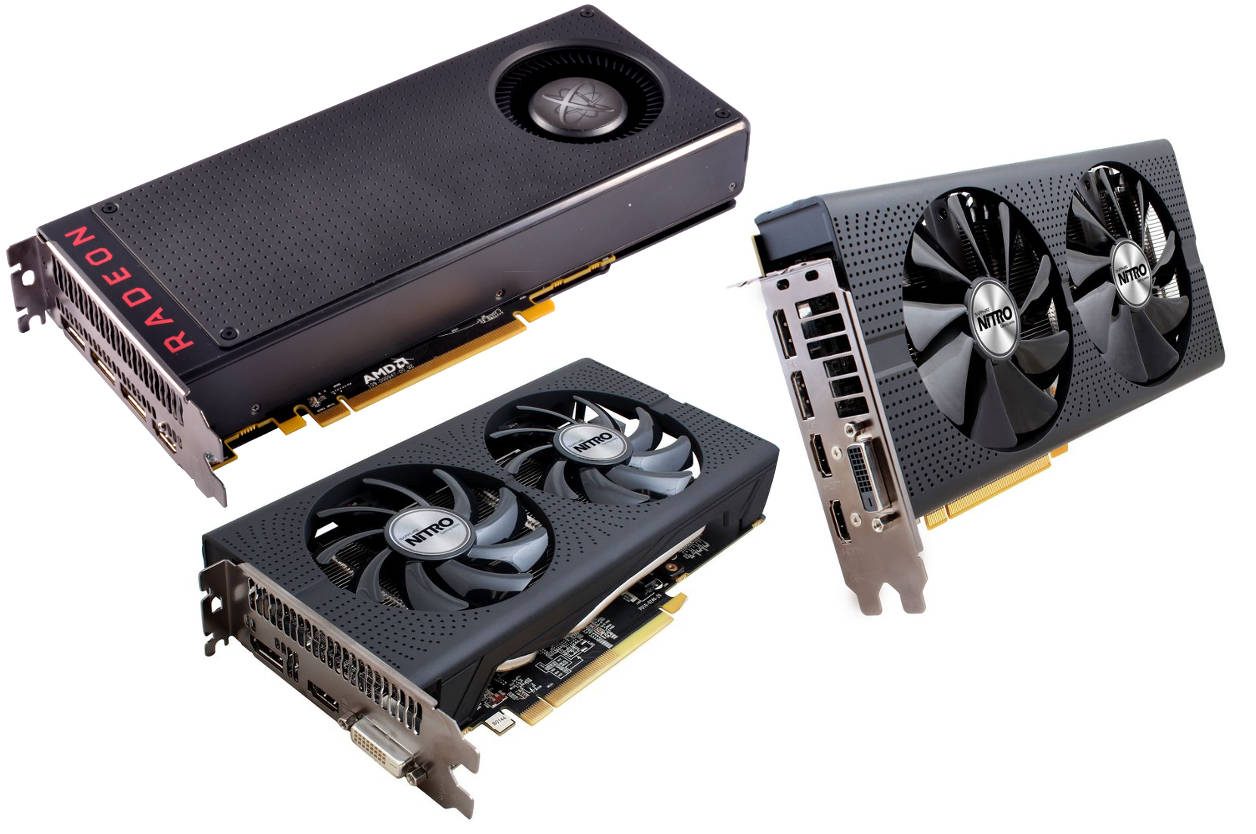 AMD Radeon RX 480, RX 470 et RX 460