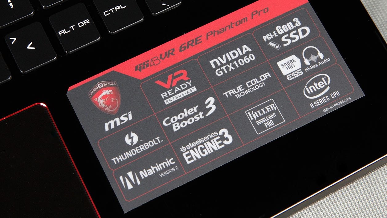 MSI GS43VR Phantom Pro