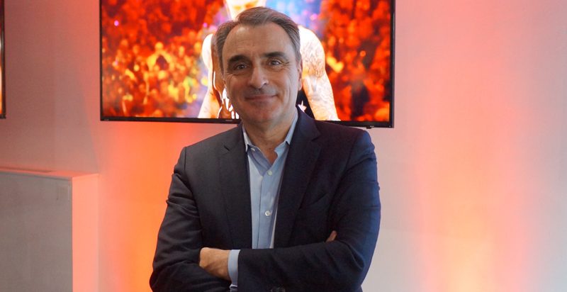 Le DG de SFR Michel Paulin ce 23 janvier 2017.