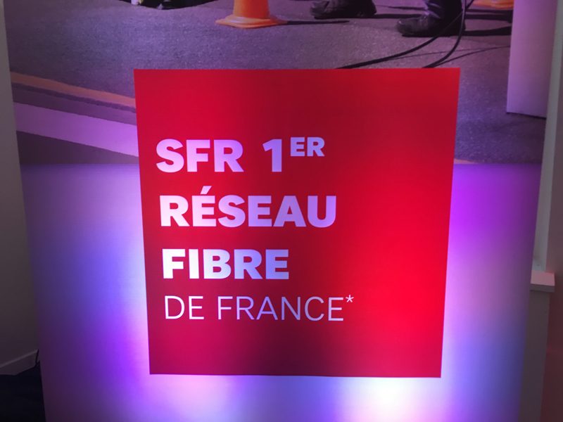 Une publicité de SFR