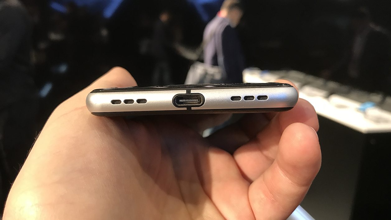 Le BlackBerry KEYone est équipé d'un port USB Type-C