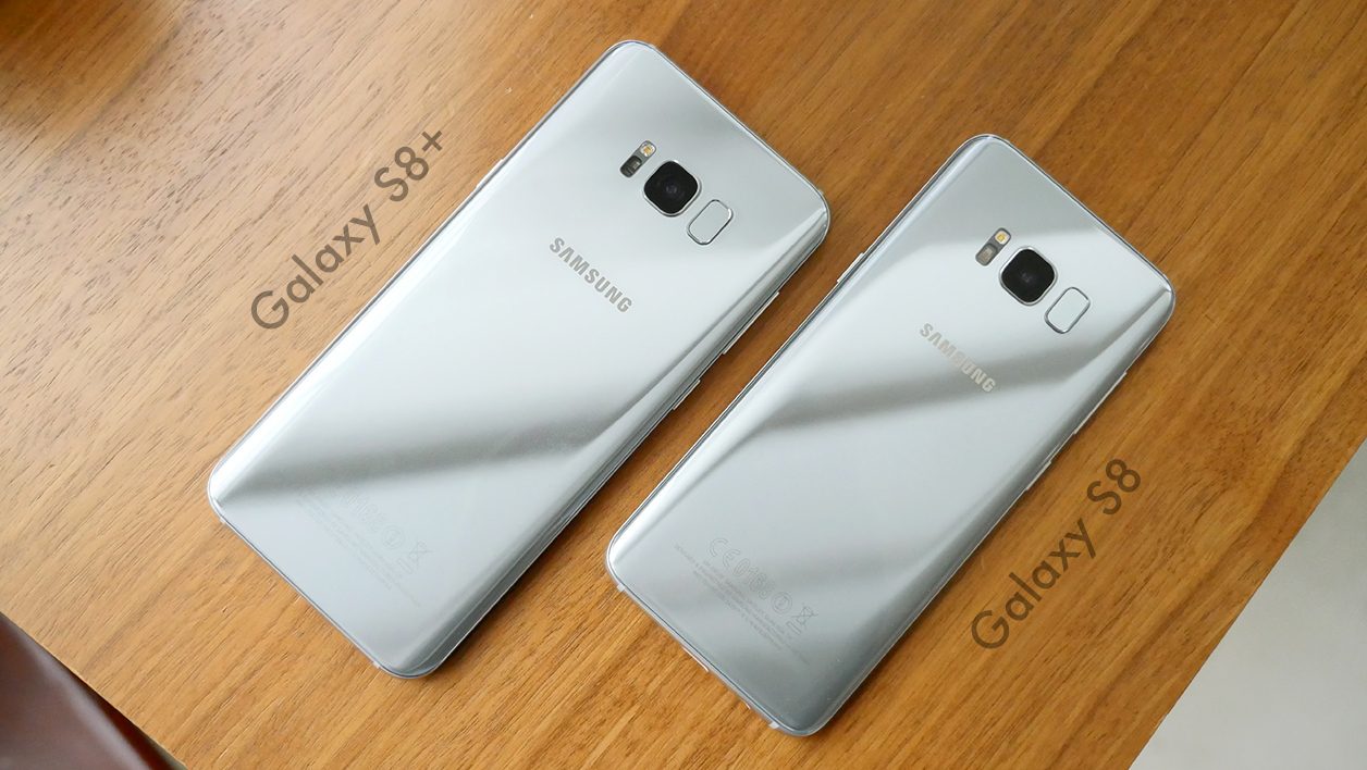 Les Samsung Galaxy S8 et S8+