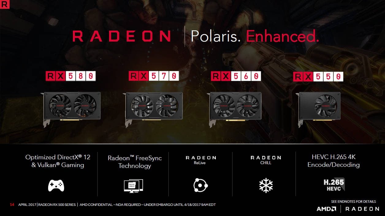 AMD Radeon RX 500