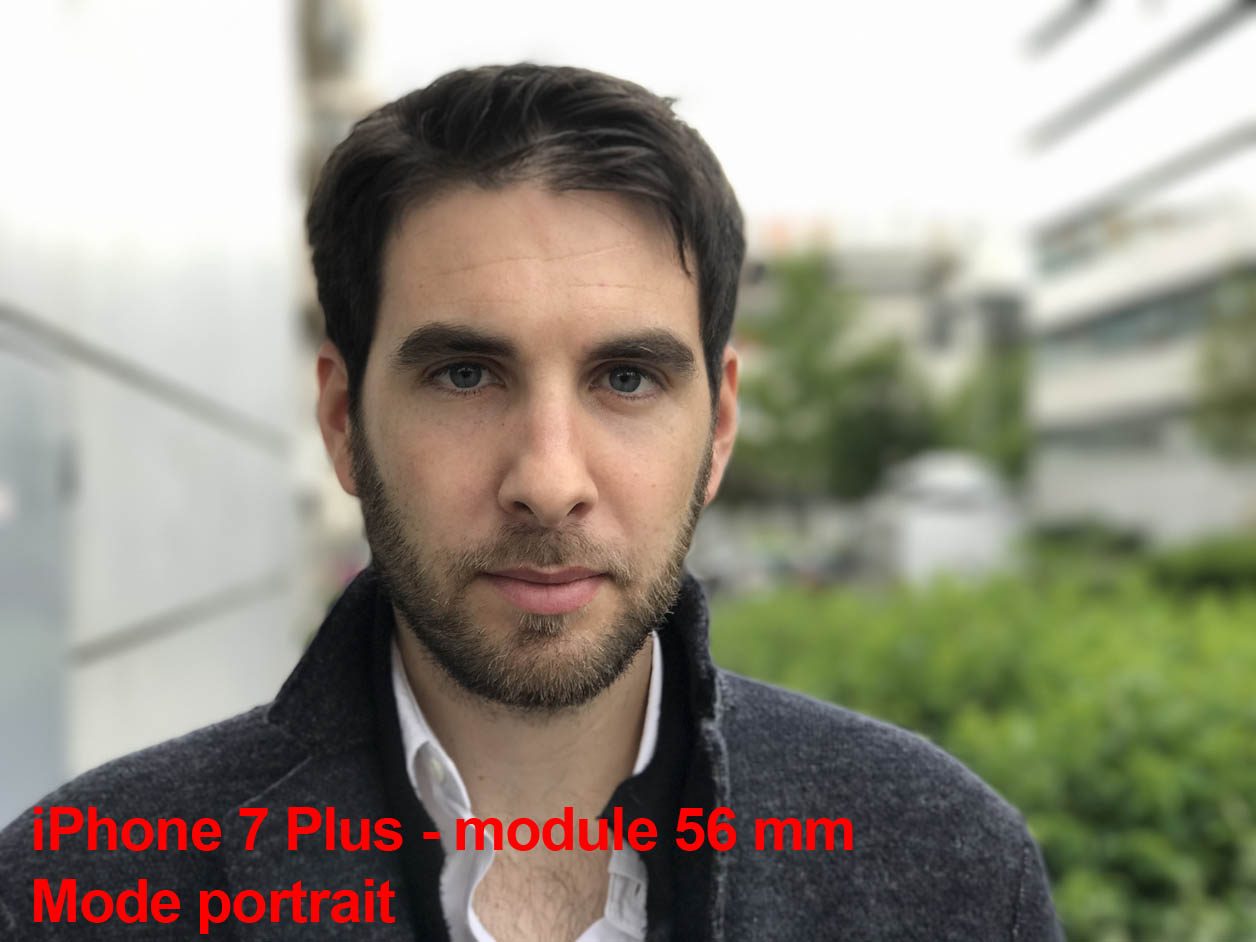 Photo prise avec l'iPhone 7 Plus