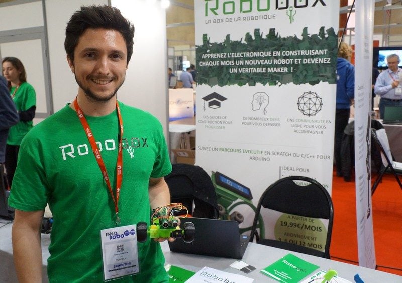 Jonathan Trevier, le fondateur de Robobox.