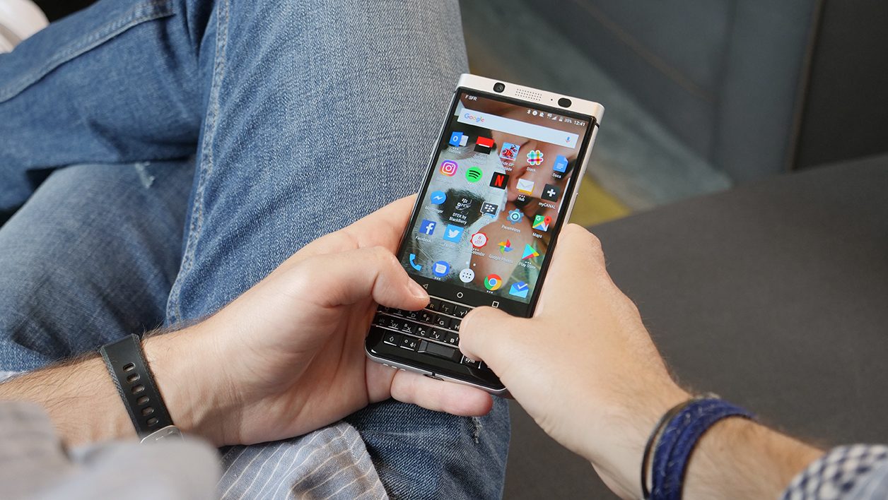Le BlackBerry KEYone