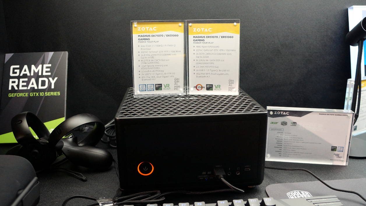 Zbox Magnus Ryzen CPU