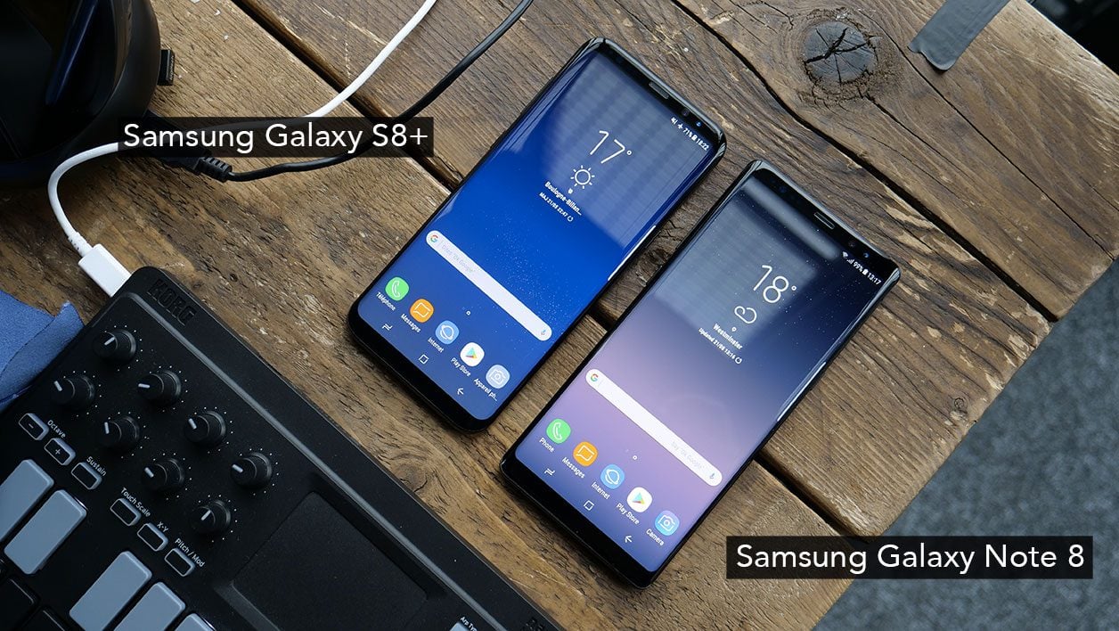 Galaxy S8+ vs Galaxy Note 8