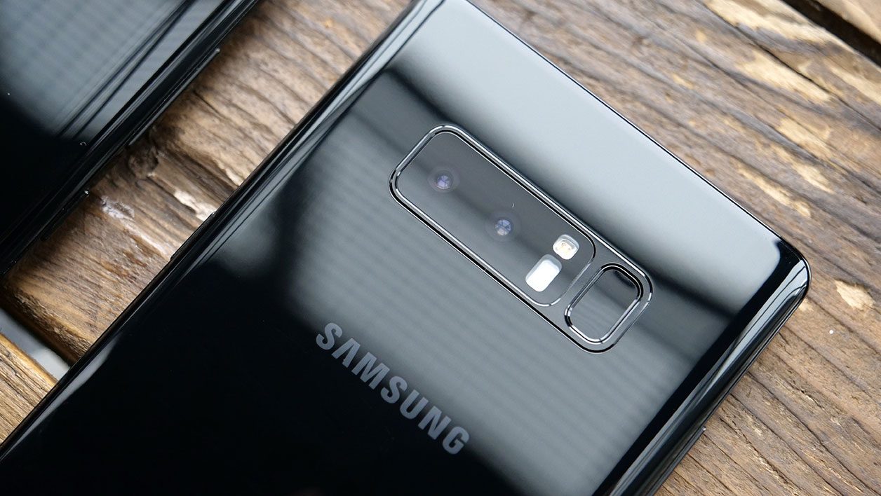 Double capteur photo du Galaxy Note 8