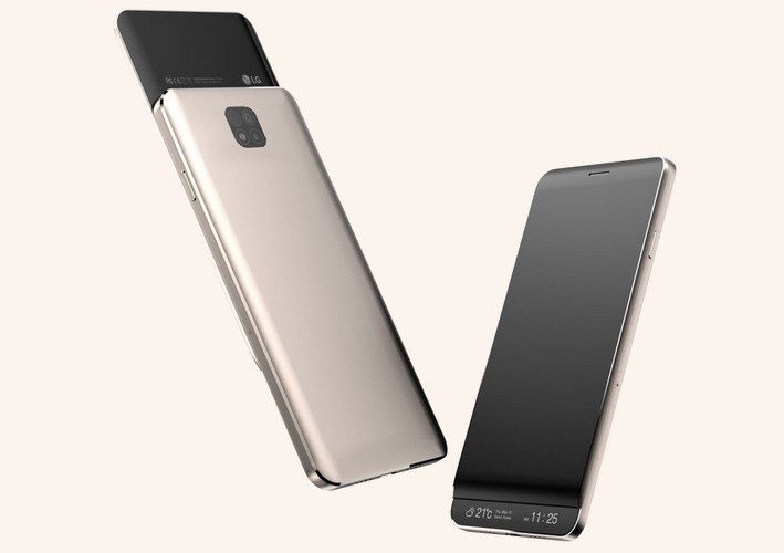 Le LG V30 tel qu'on le pressentait en mai dernier. 