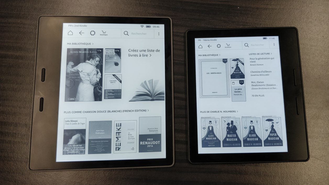 Kindle Oasis : une nouvelle liseuse, fruit de 10 ans d'innovations