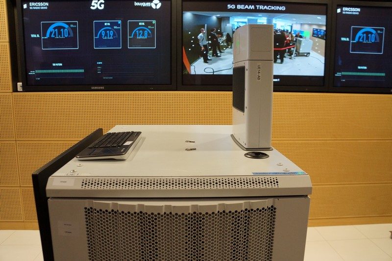 Le terminal utilisé par Bouygues Telecom pour sa première expérimentation 5G publique au mois de mars 2017.