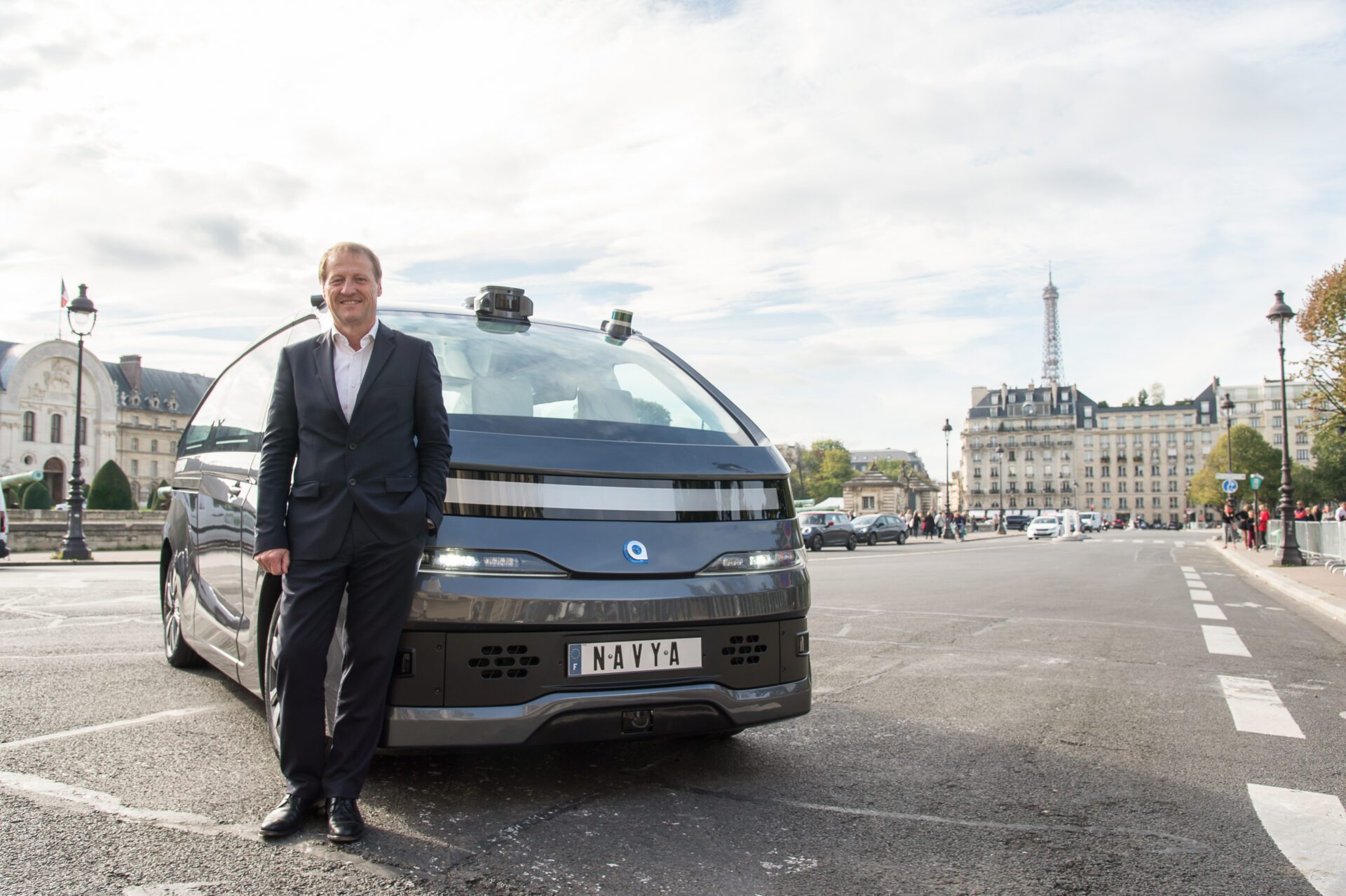 Christophe Sapet, le fondateur de Navya.