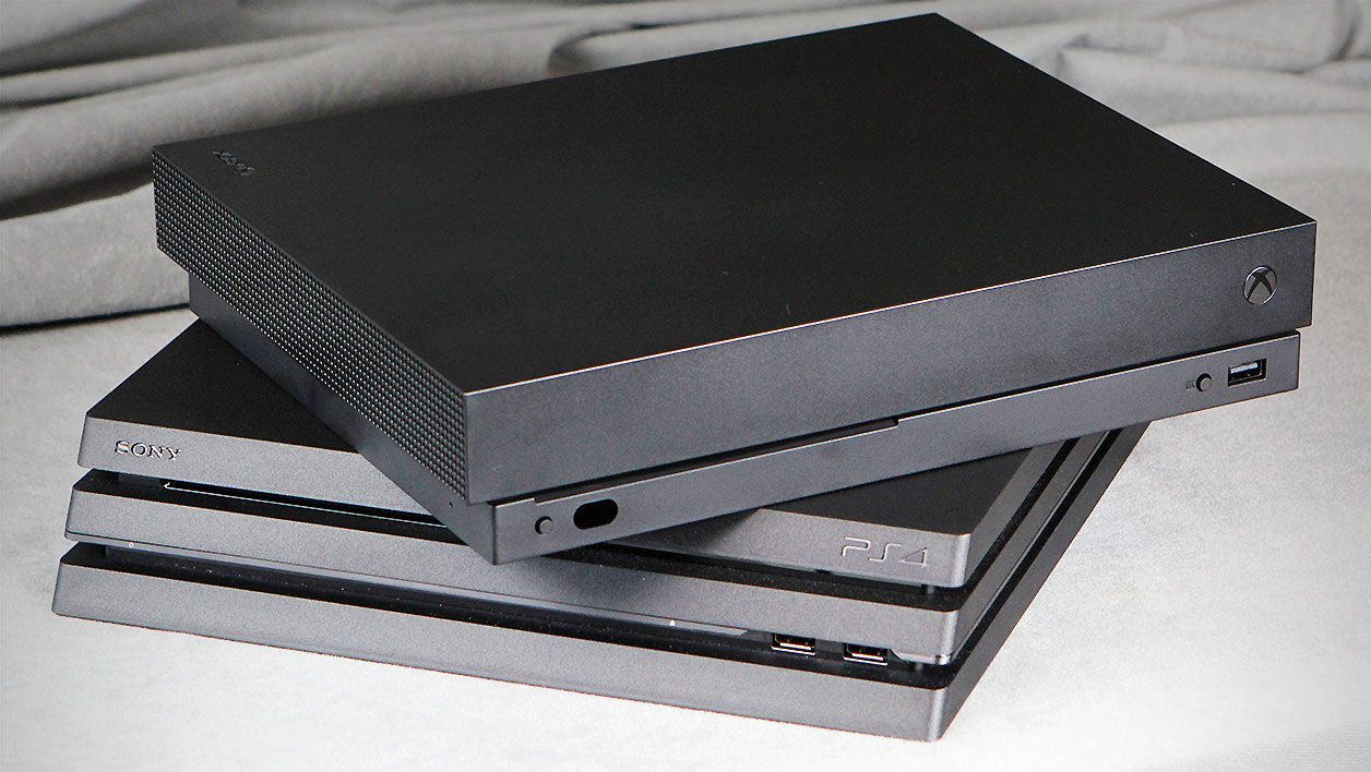 Microsoft Xbox One X vs Sony PlayStation 4 Pro