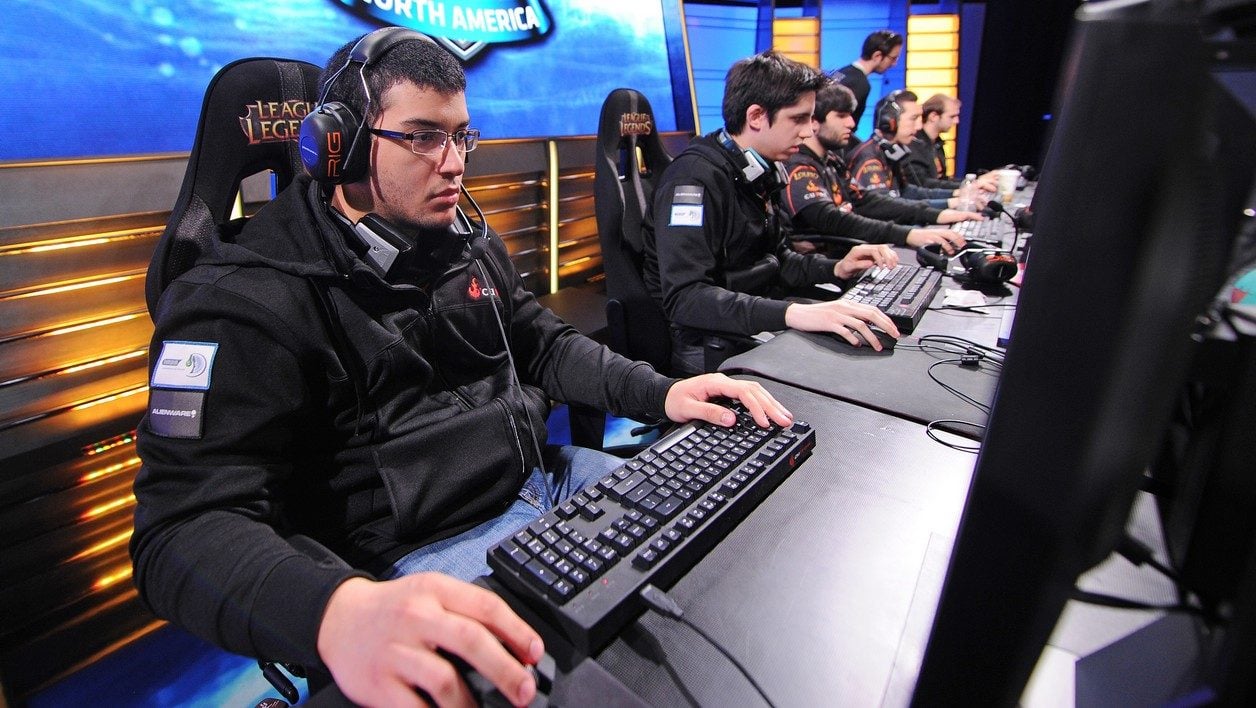 Le joueur Diego "Quas" Ruiz en février 2014.