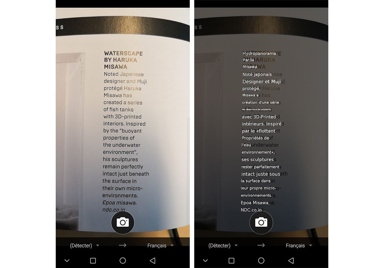 Interface du Huawei Mate 10 Pro