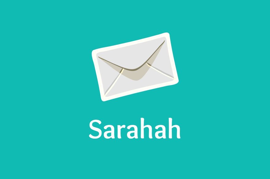 Sarahah est un réseau social saoudien.