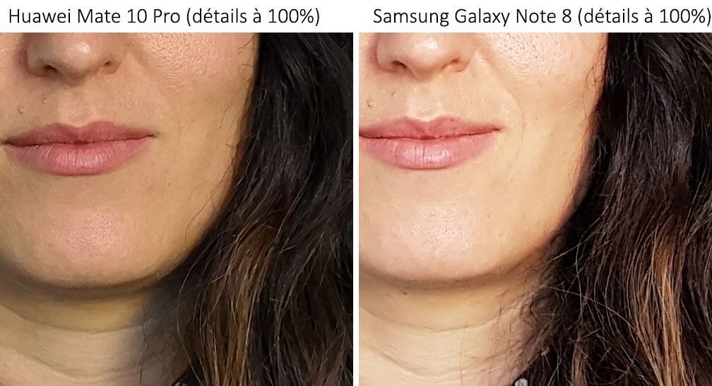 Photos prises avec les Huawei Mate 10 Pro et Samsung Galaxy Note 8