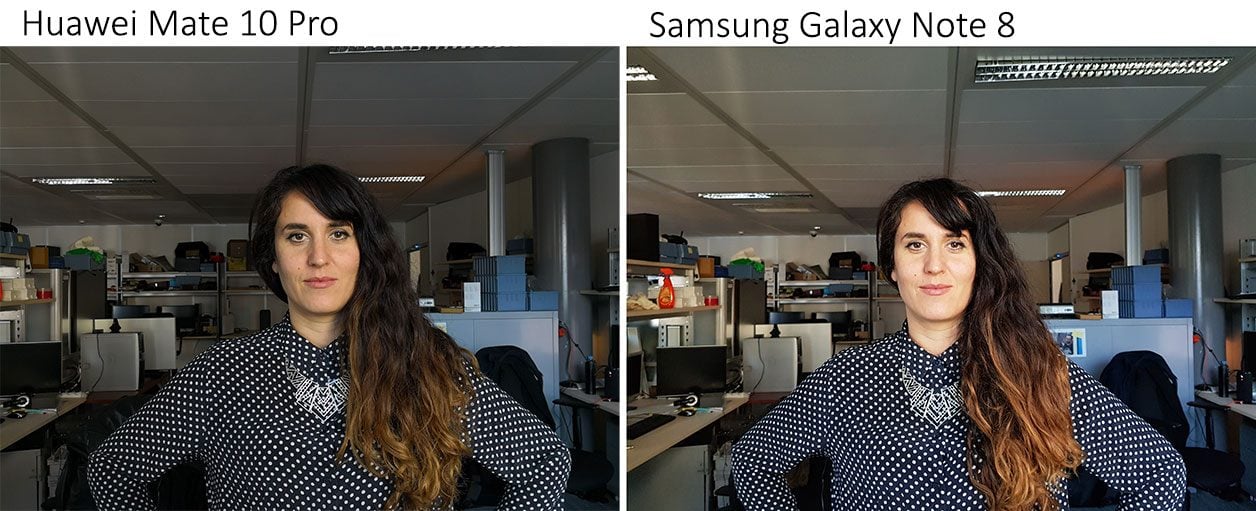 Photos prises avec les Huawei Mate 10 Pro et Samsung Galaxy Note 8