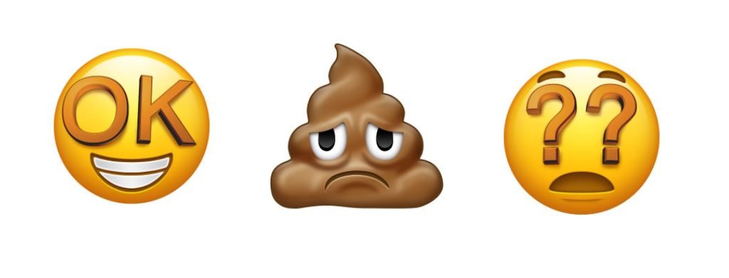 Les emojis bannis par Unicode.