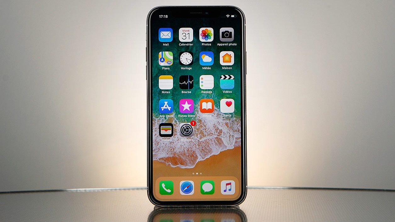 L'iPhone X.