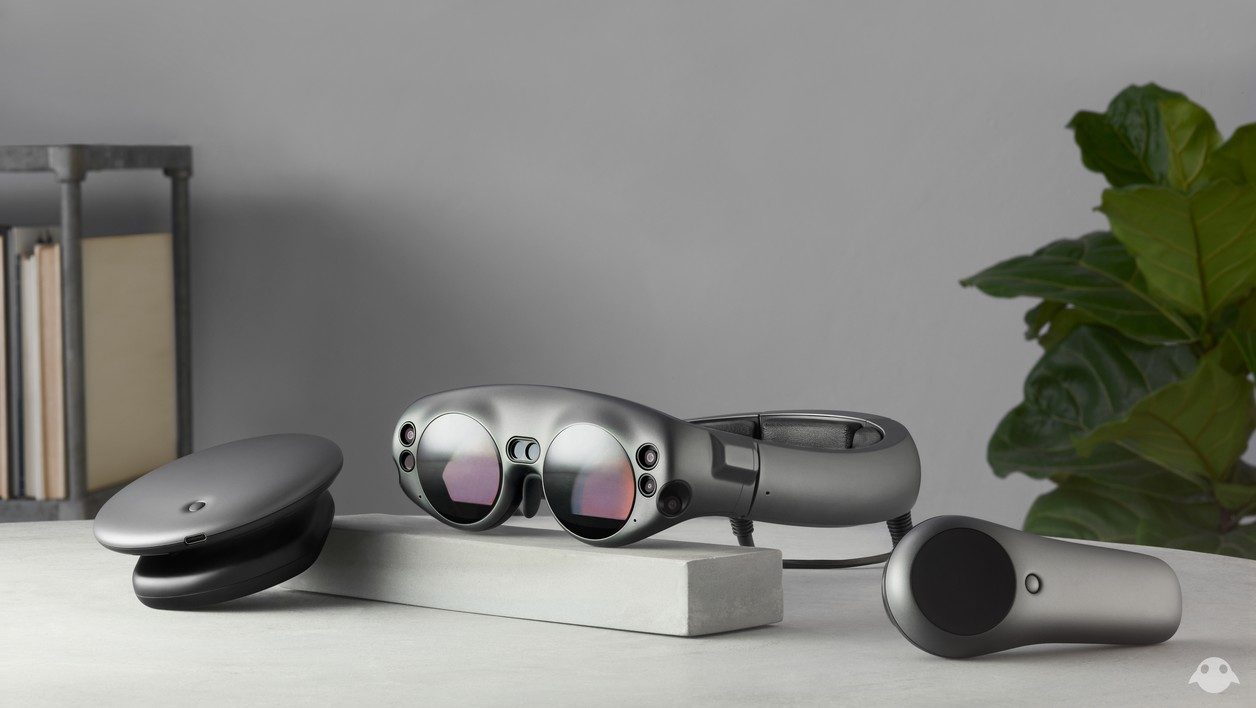 L'ensemble du dispositif Magic Leap One.